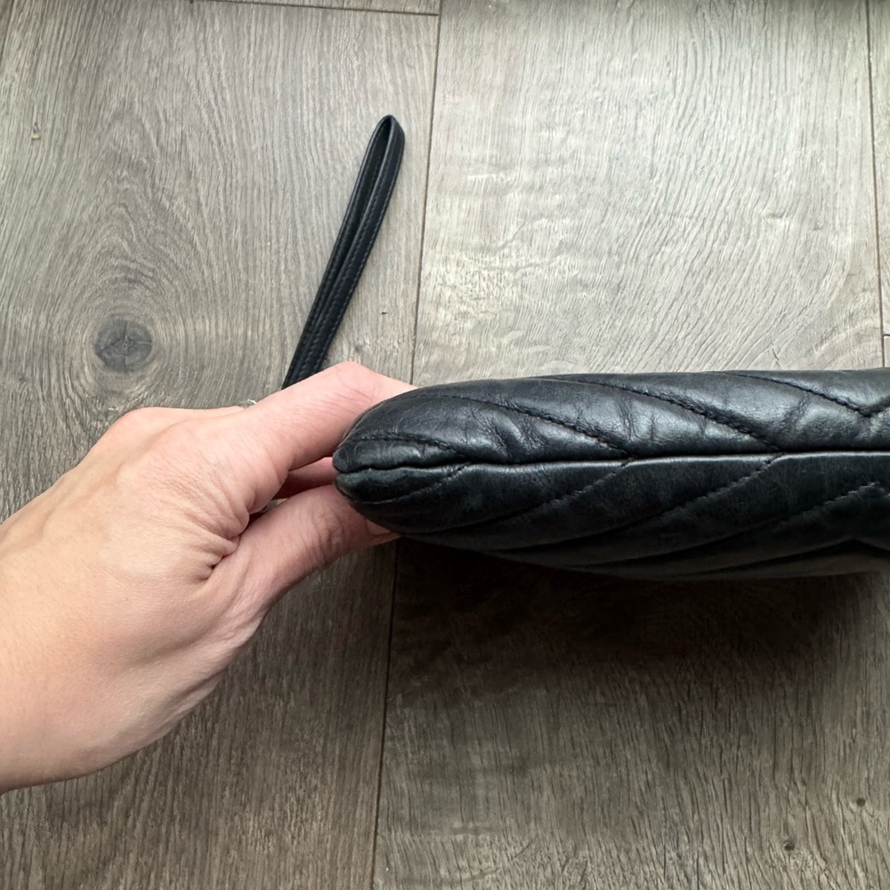 YSL CASSANDRE MATELASSÉ A5 Wristlet Pouch - Picture 4 of 11